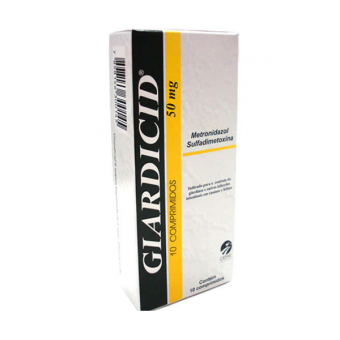 Giardicid 50mg - 10 comp